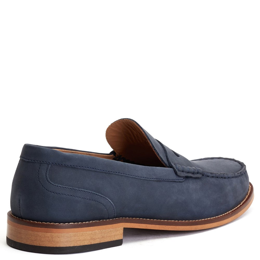 Garfield Nubuck Loafers Navy