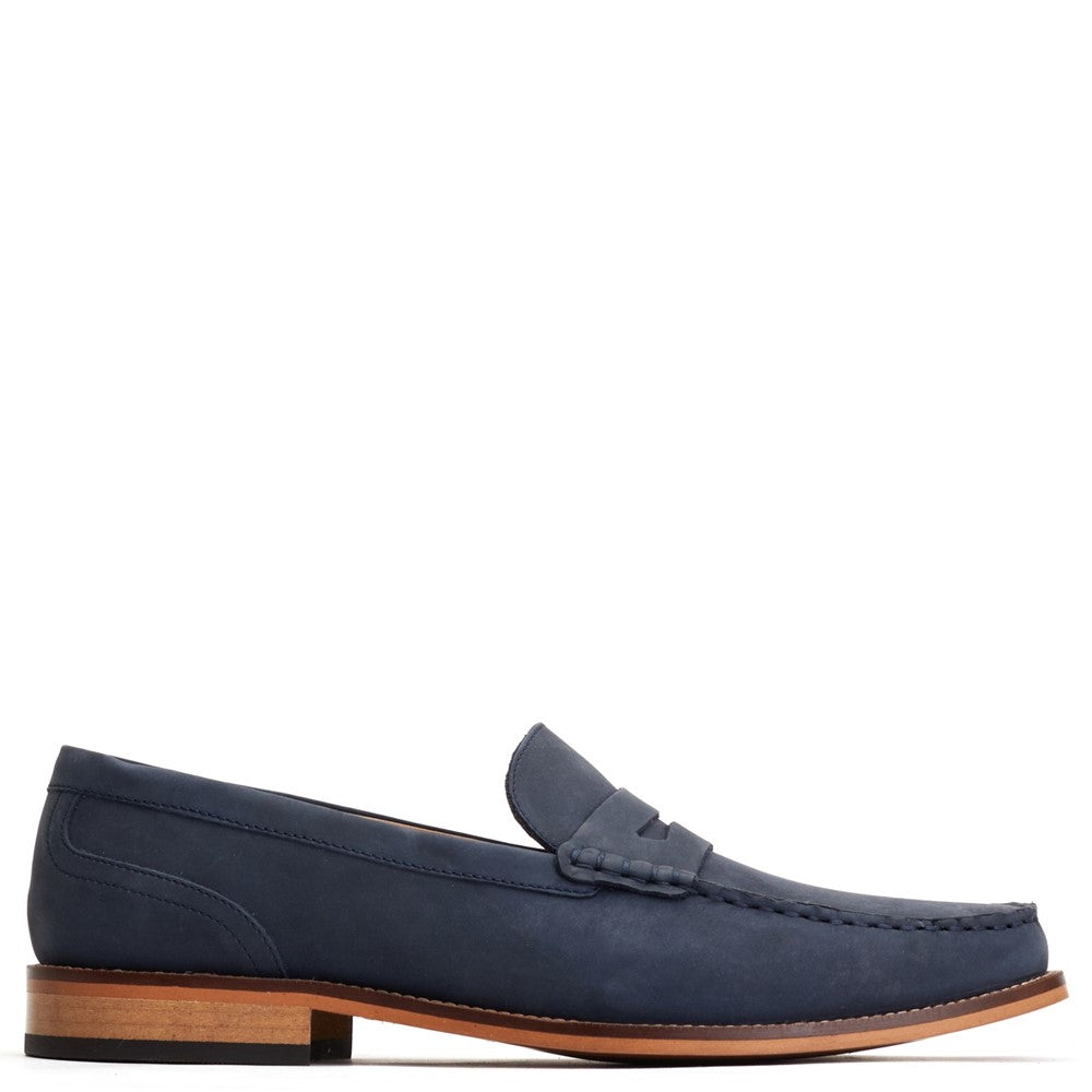 Garfield Nubuck Loafers Navy