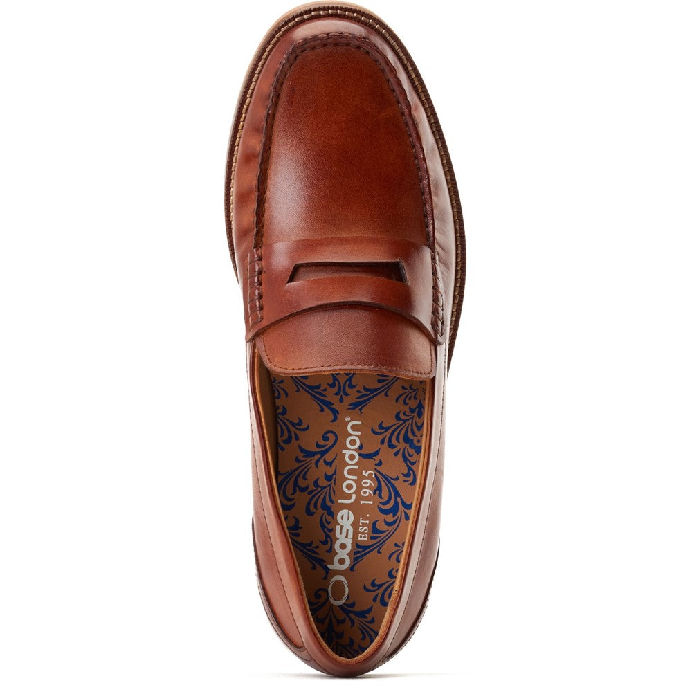 Garfield Washed Loafers Tan