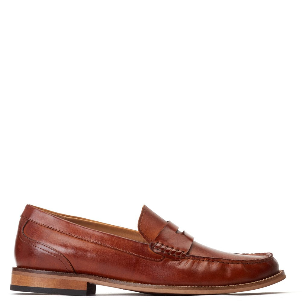 Garfield Washed Loafers Tan