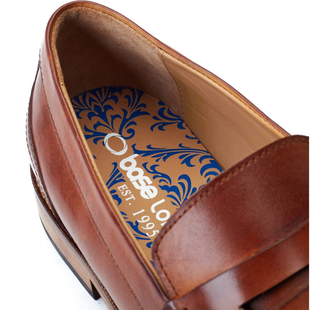 Garfield Washed Loafers Tan