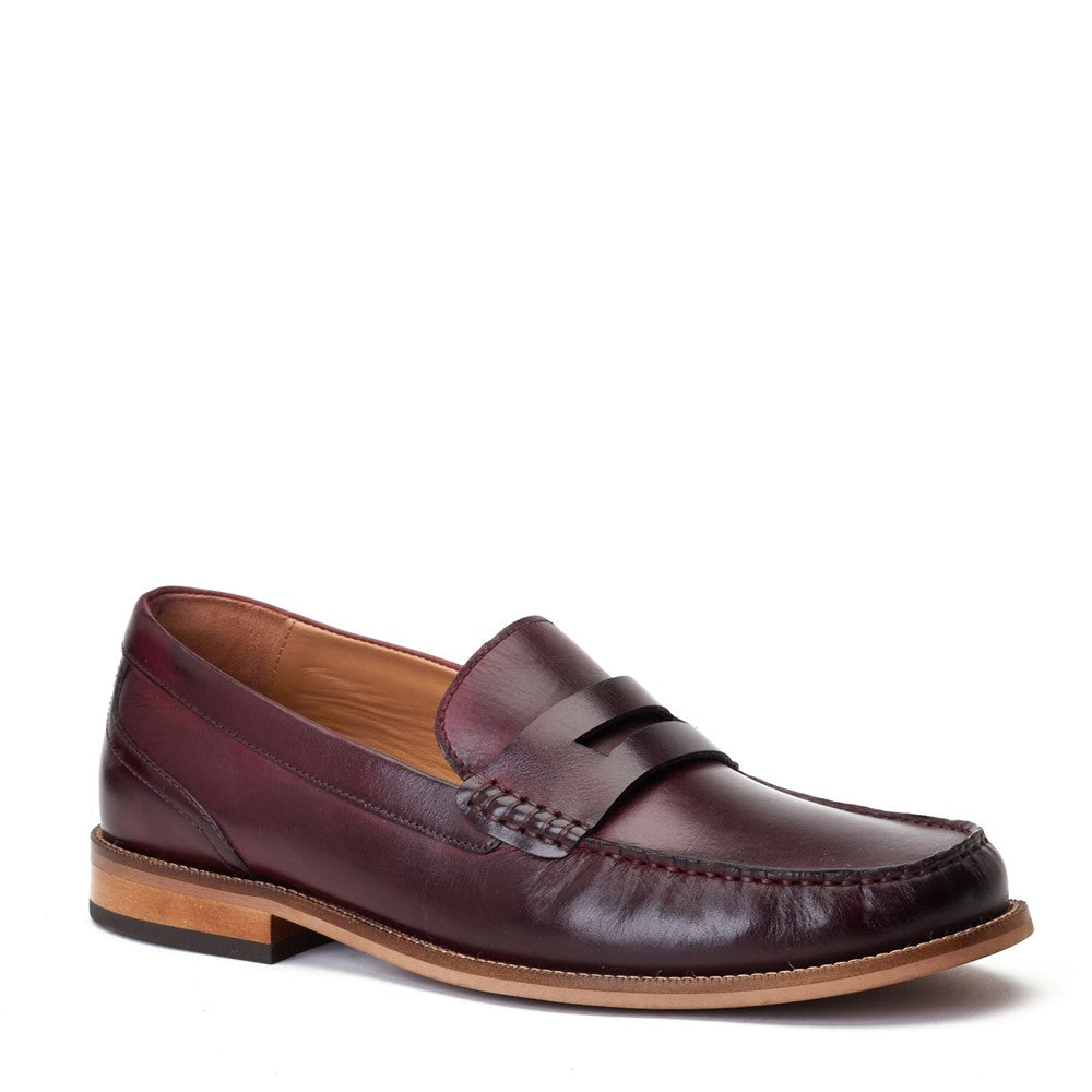 Garfield Washed Loafers Bordo