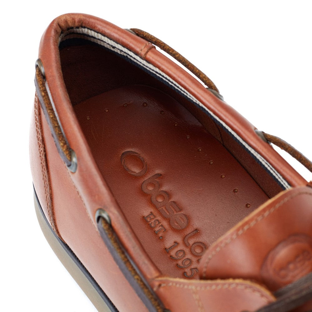Stern Oil Pull Up Boat Shoes Tan