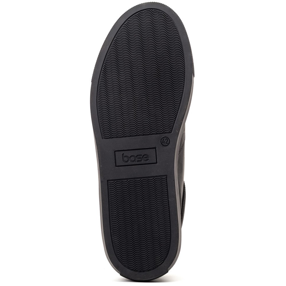 Dalston Moc Toe Trainers Black