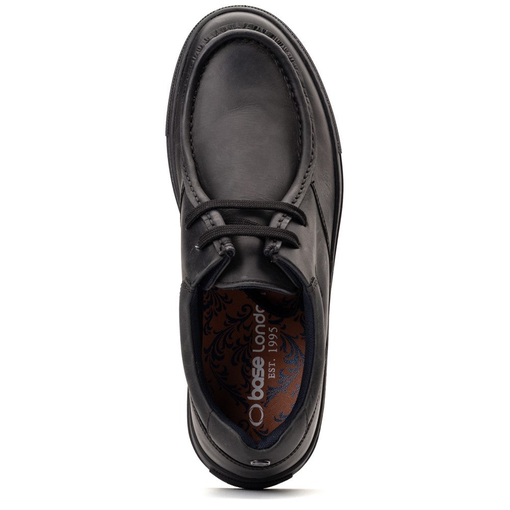 Dalston Moc Toe Trainers Black