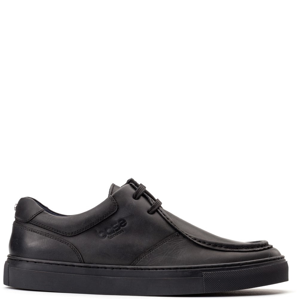 Dalston Moc Toe Trainers Black