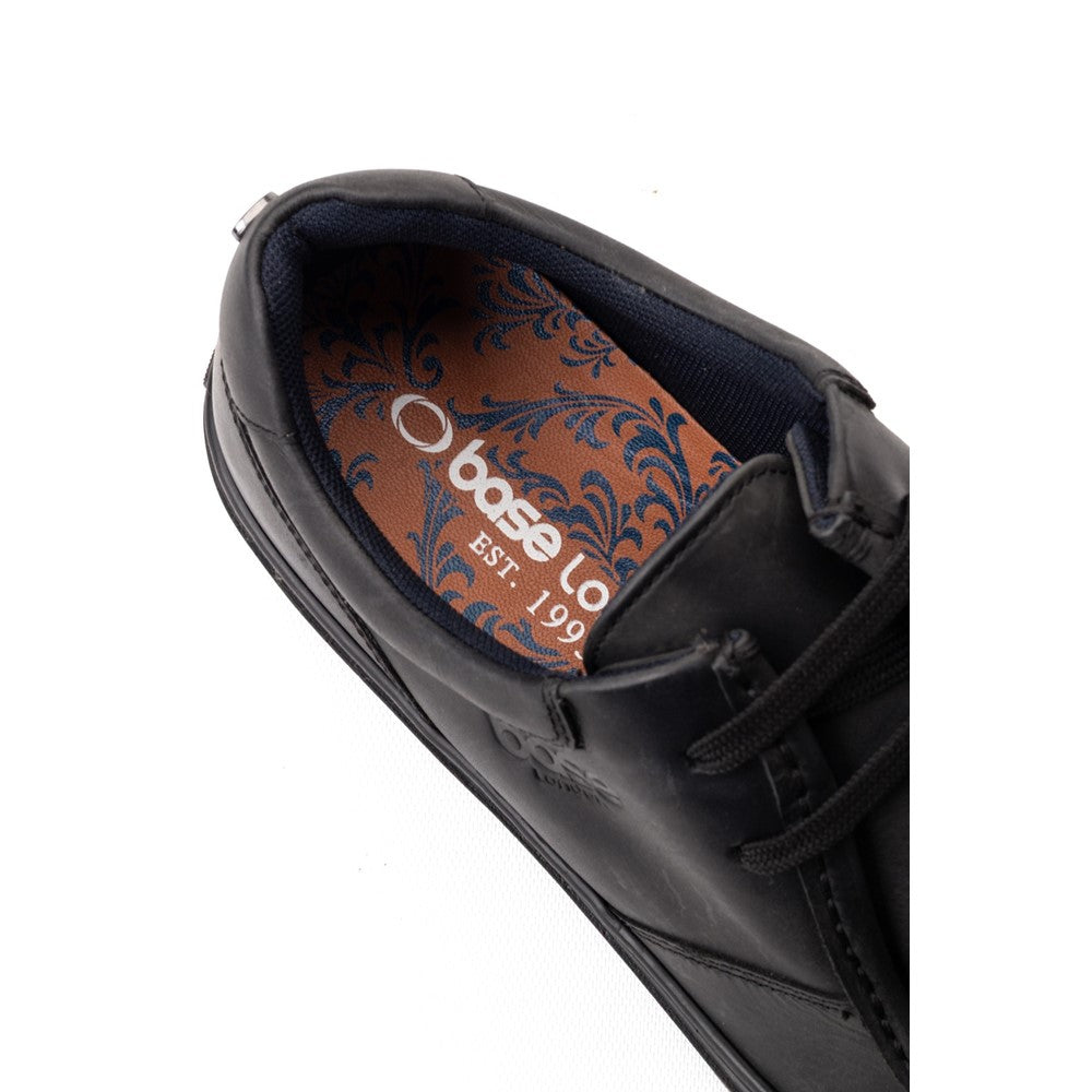 Dalston Moc Toe Trainers Black