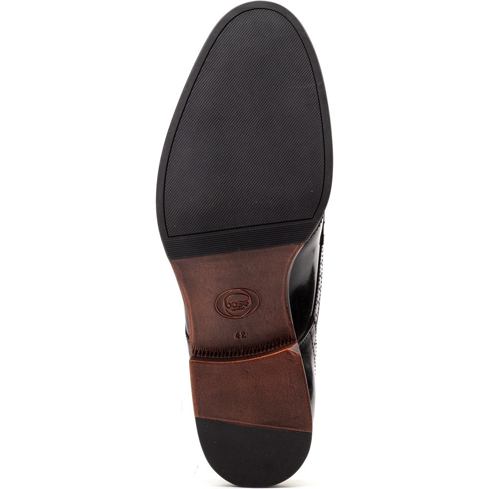 Bell Hi Shine Brogue Shoes Black