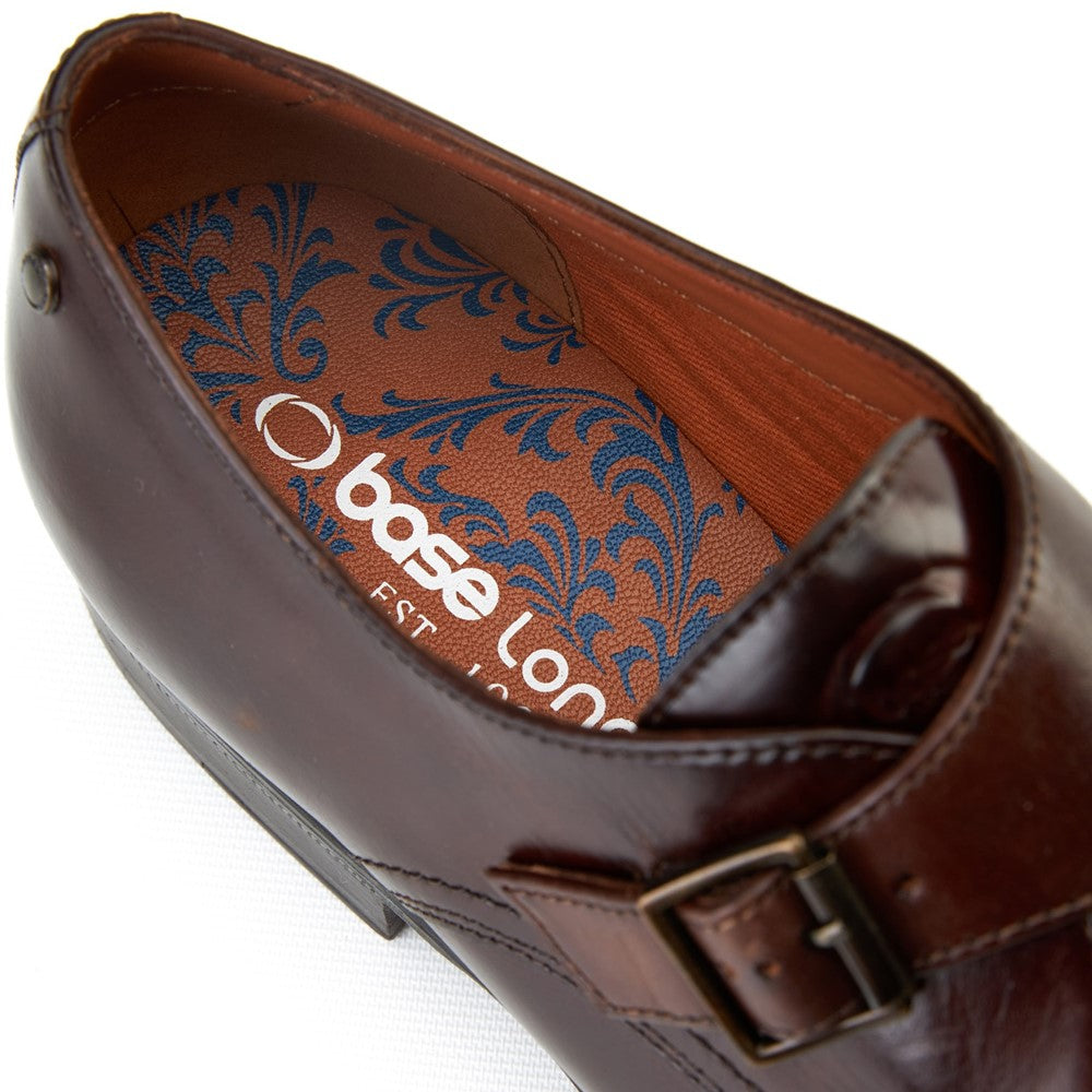 Faraday Washed Monk Strap Brown