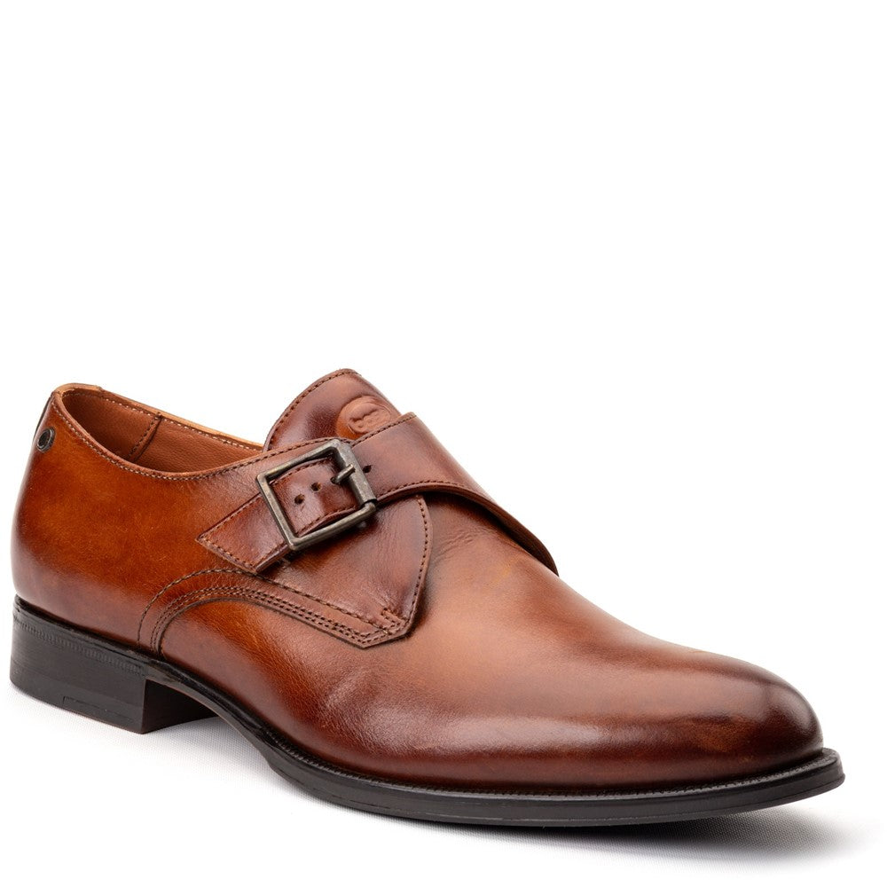 Faraday Washed Monk Strap Tan