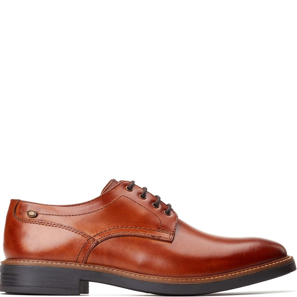 Durham Washed Derby Shoes Tan
