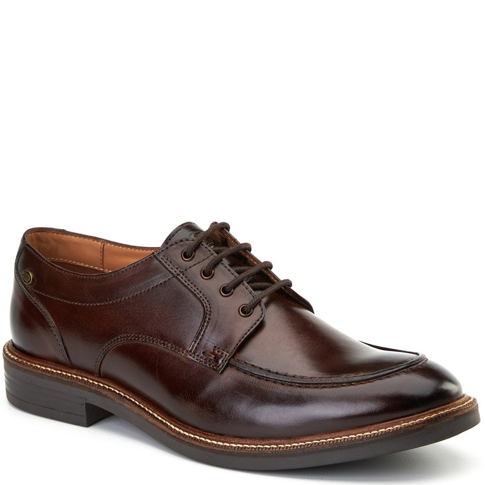 Surrey Washed Apron Toe Shoes Brown