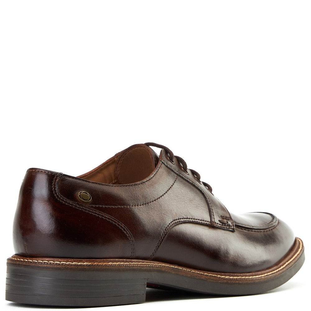 Surrey Washed Apron Toe Shoes Brown