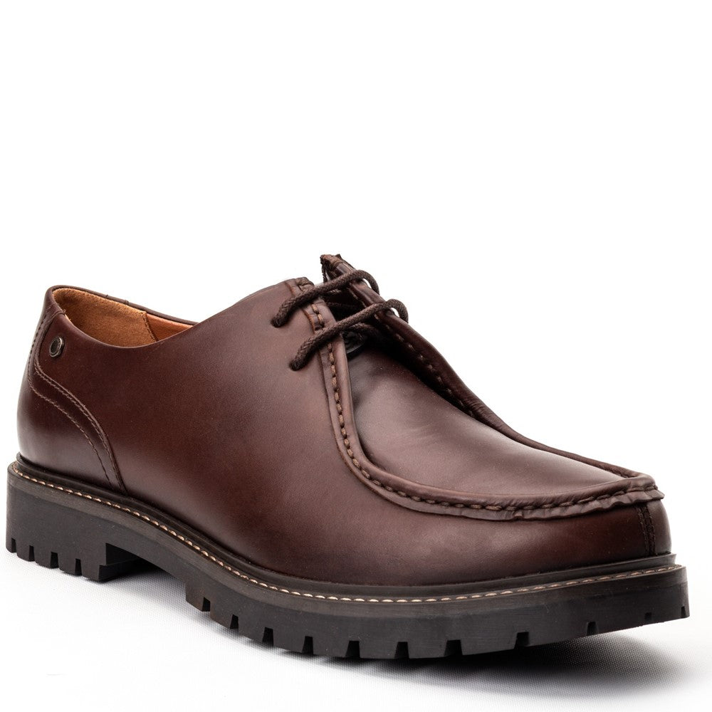 Karbon Moc Toe Shoes Brown