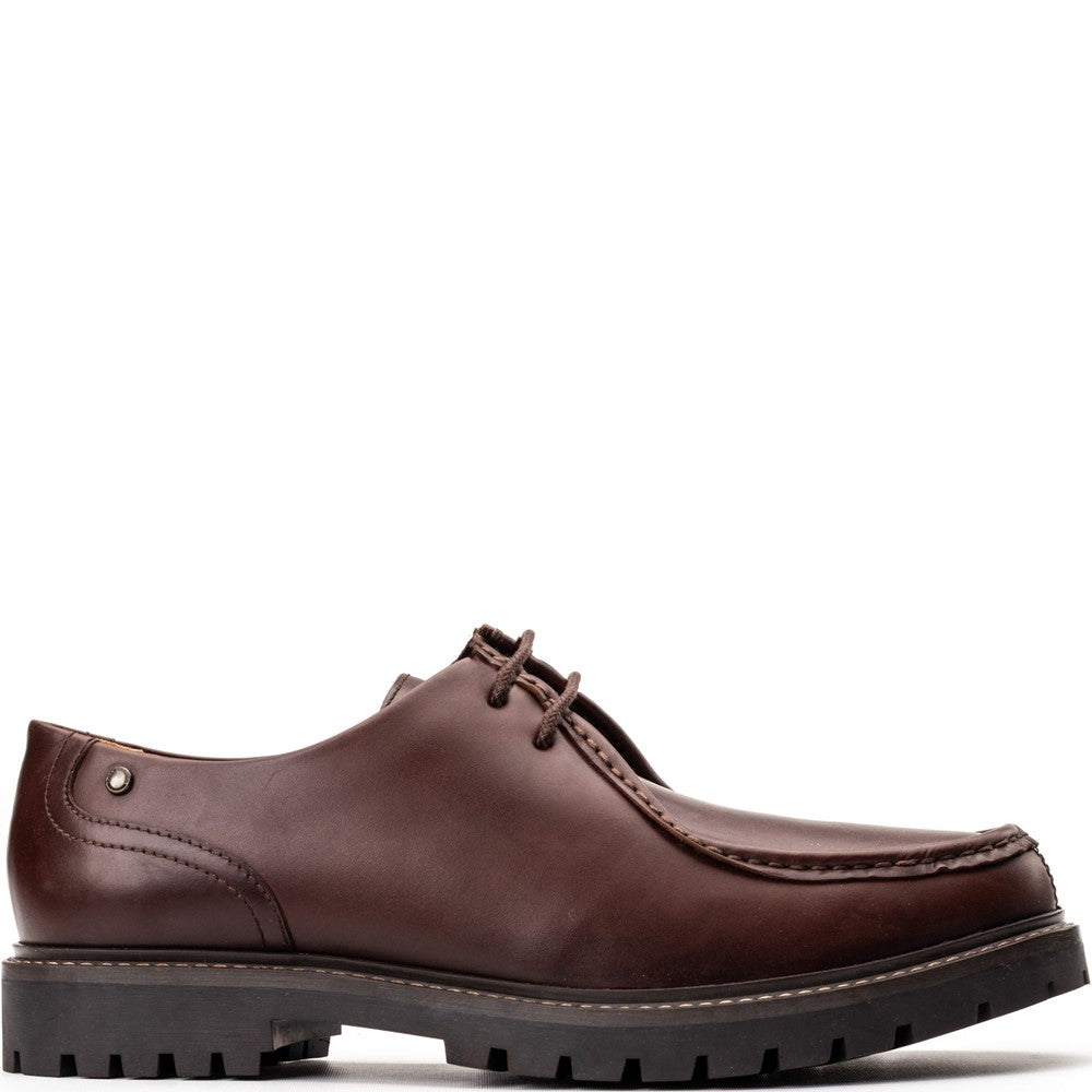 Karbon Moc Toe Shoes Brown