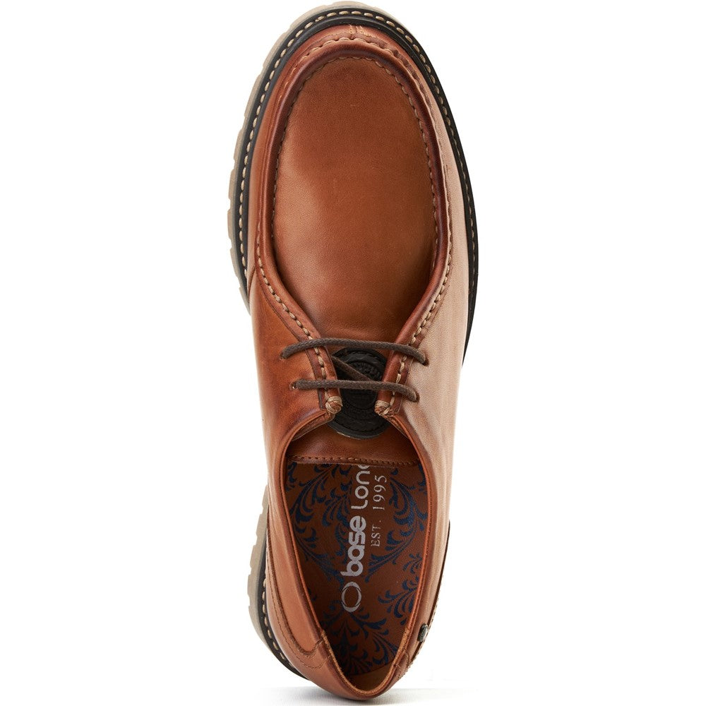 Karbon Moc Toe Shoes Tan