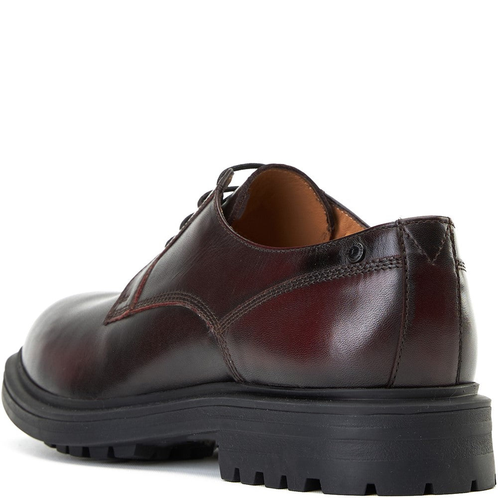Locke Rub Off Derby Shoes Bordo