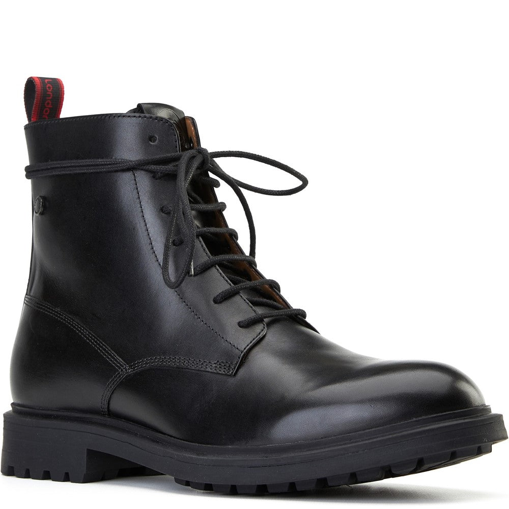 Brunel Lace-up Boots Black