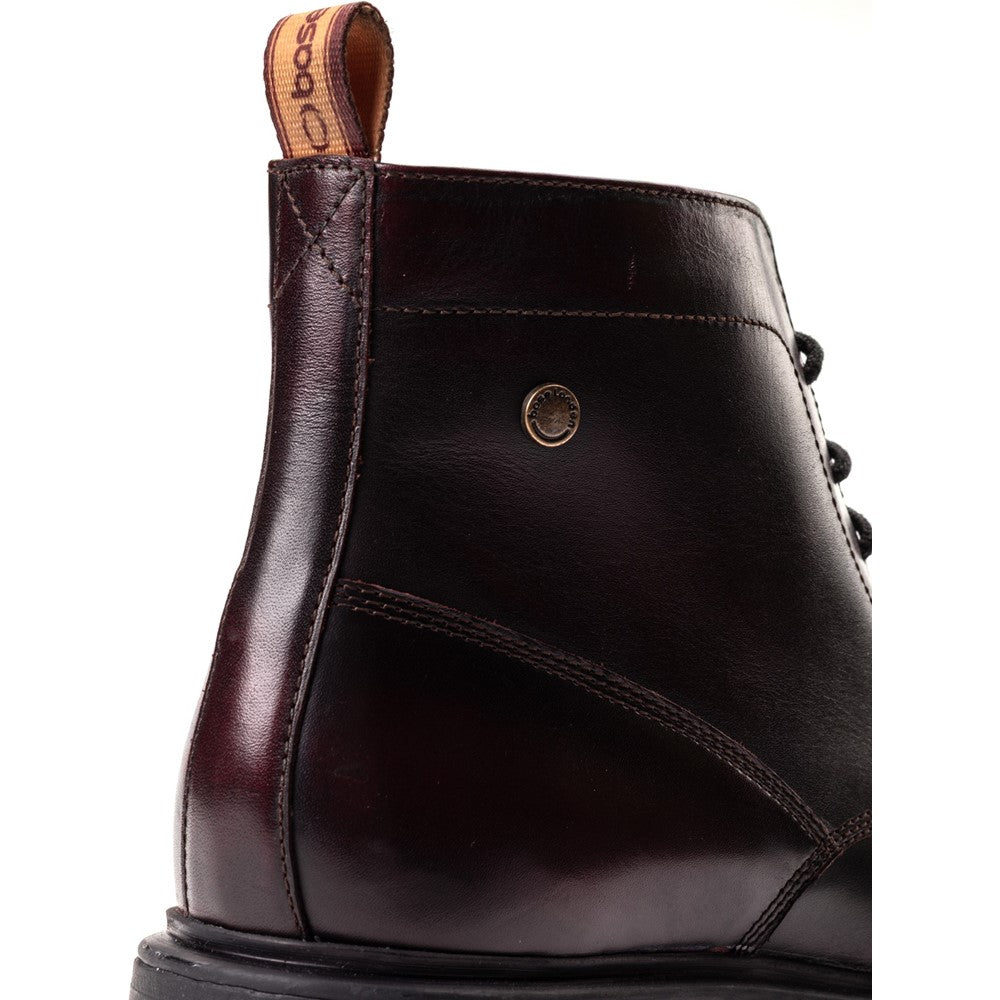 Boulton Toe Cap Boots Bordo