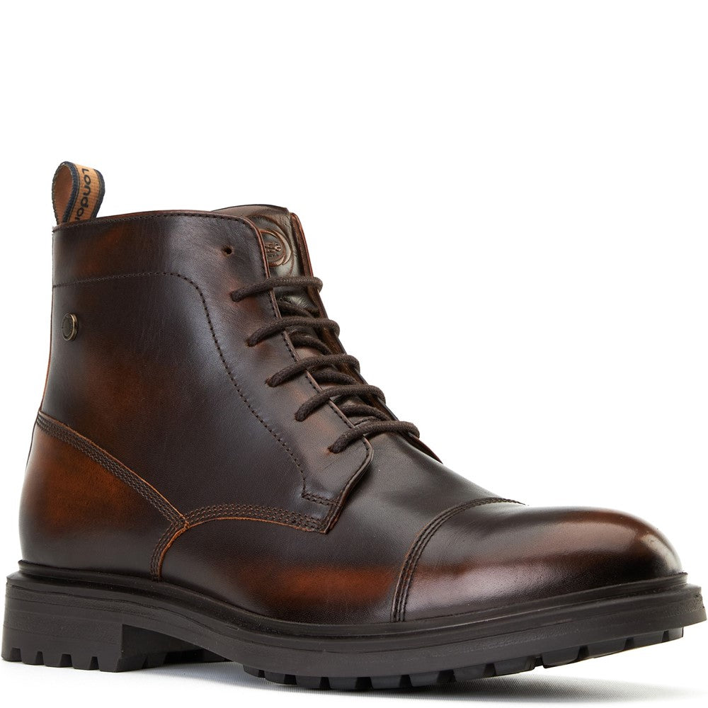 Boulton Toe Cap Boots Brown