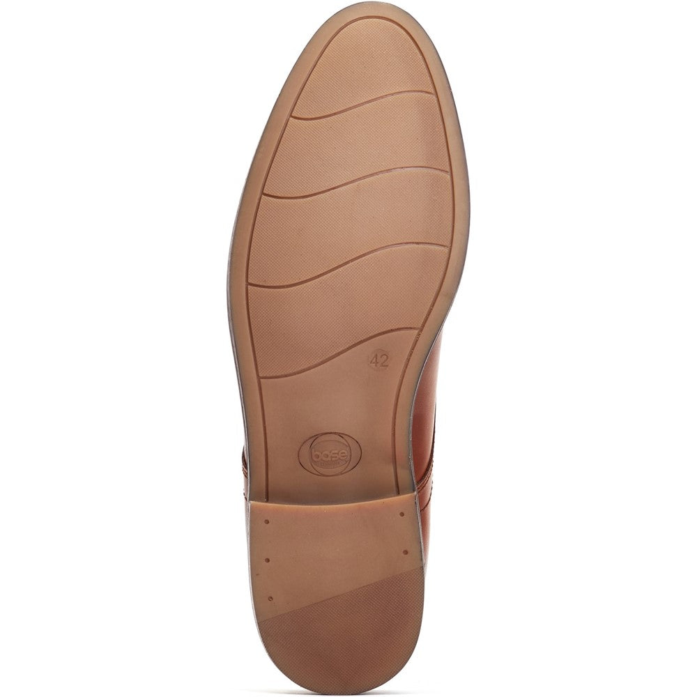 Bronte Washed Derby Shoes Tan