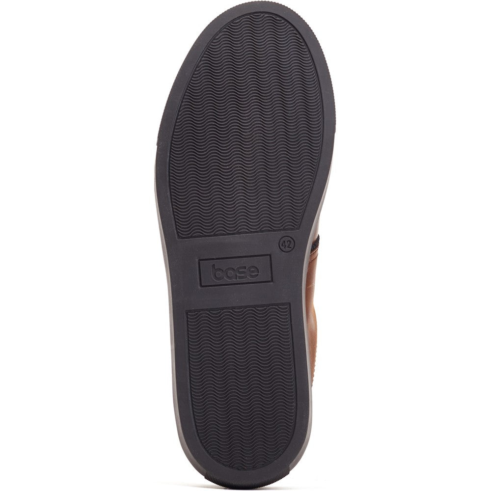 Beck Leather Trainers Brown