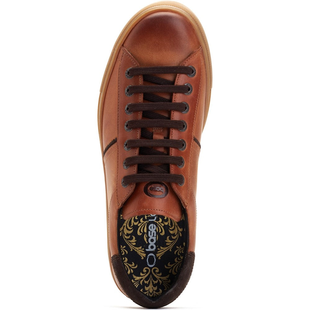 Beck Leather Trainers Tan