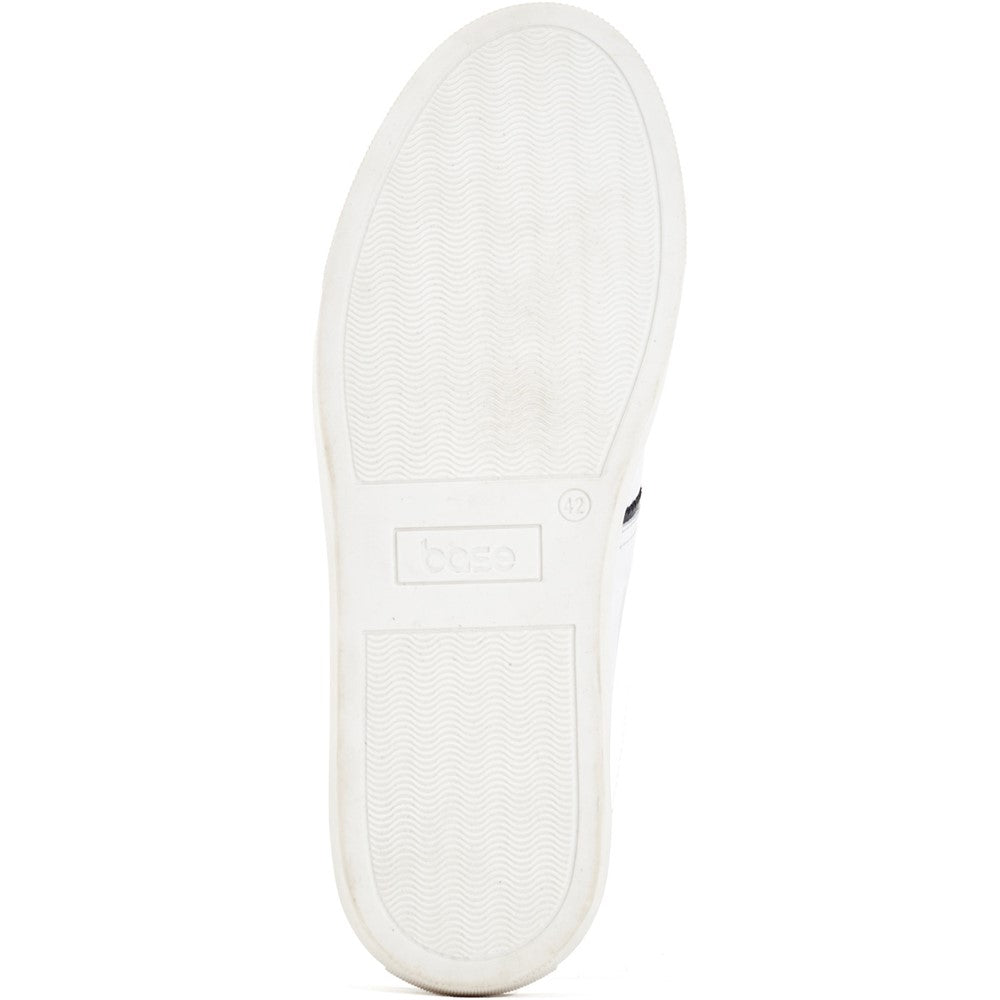 Beck Leather Trainers White