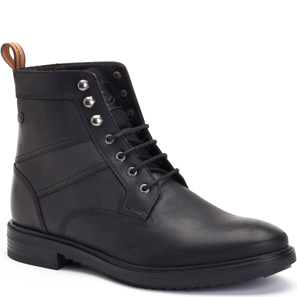 Dickson Pull Up Combat Boots Black