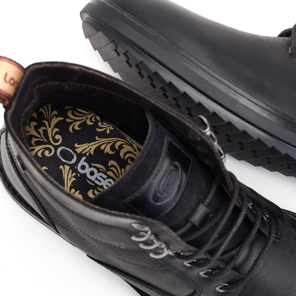 Dickson Pull Up Combat Boots Black