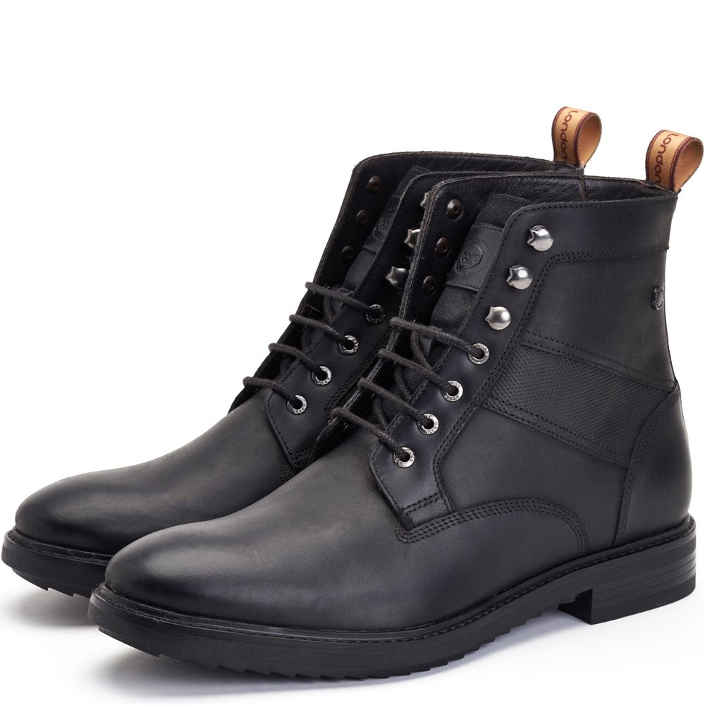 Dickson Pull Up Combat Boots Black