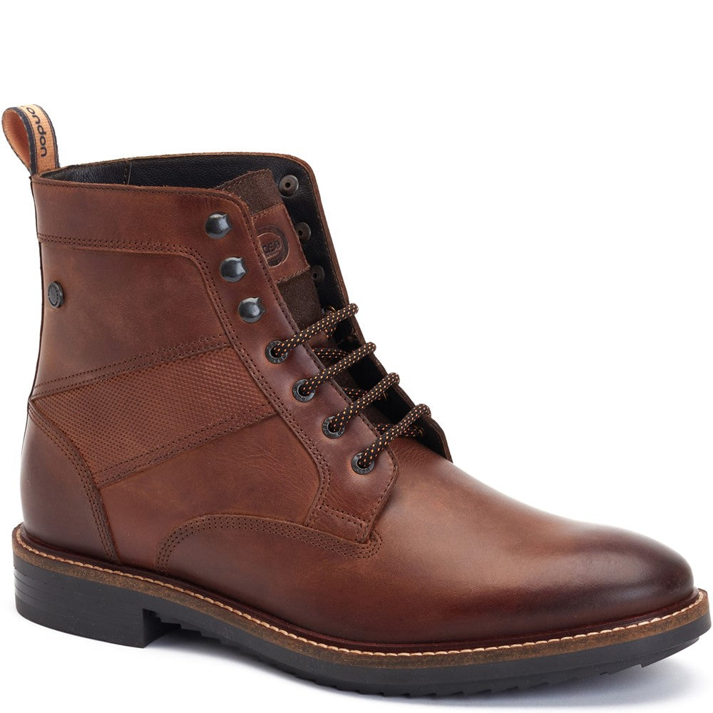 Dickson Pull Up Combat Boots Brown