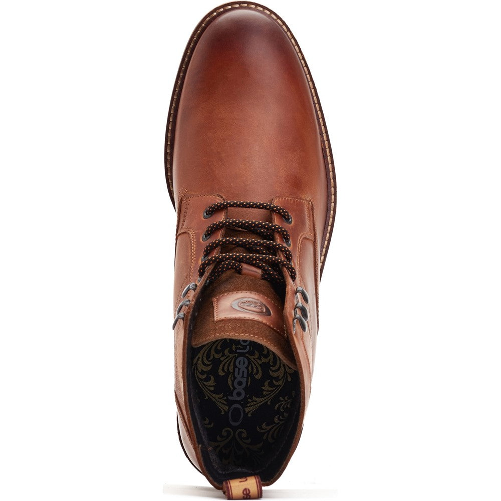 Dickson Pull Up Combat Boots Tan