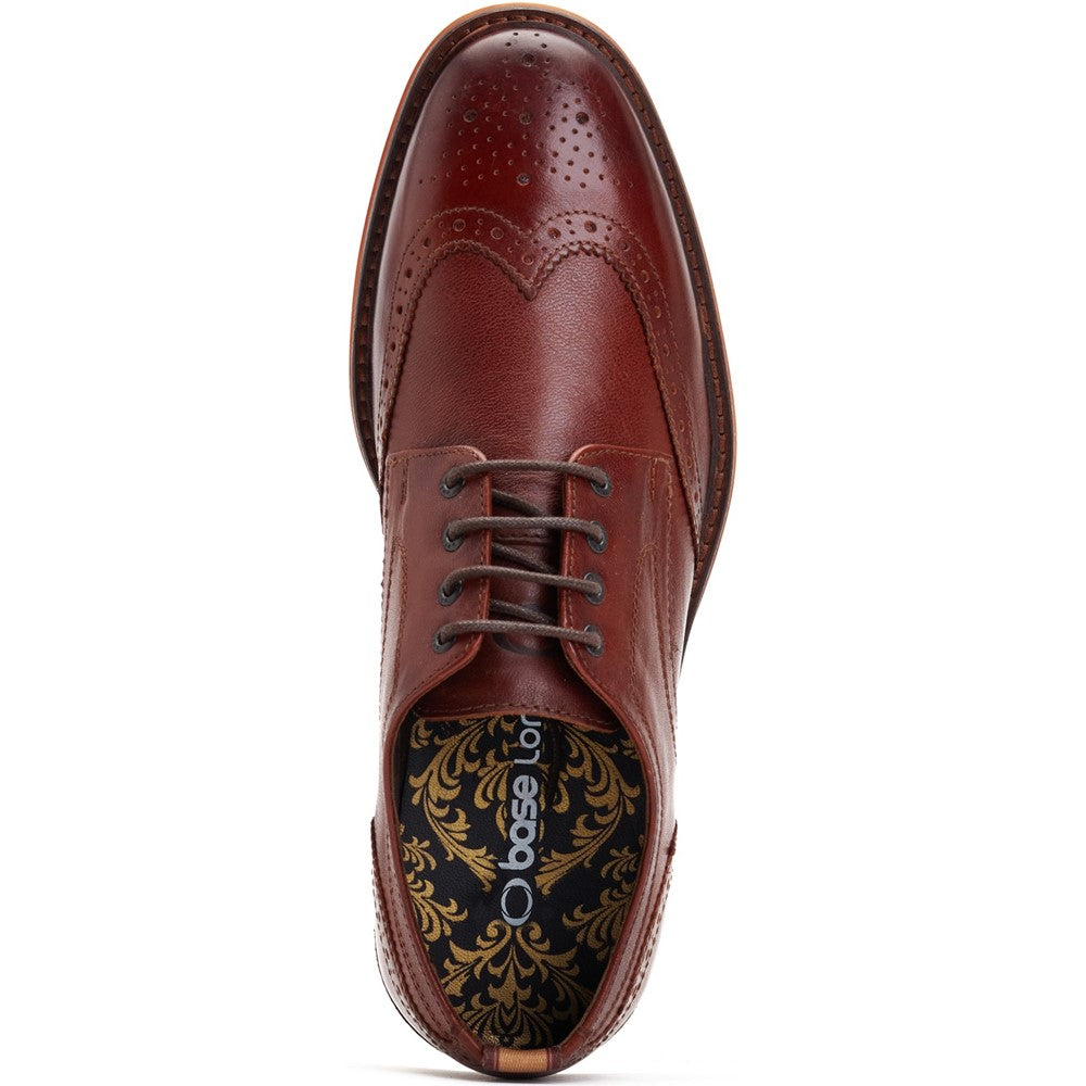 Yukon Grain Brogue Shoes Tan