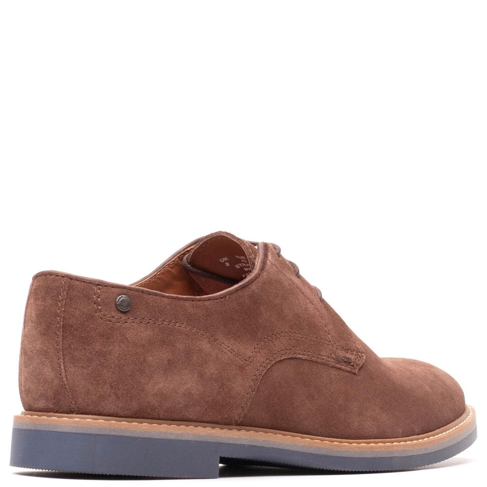 Strand Suede Derby Shoes Brown
