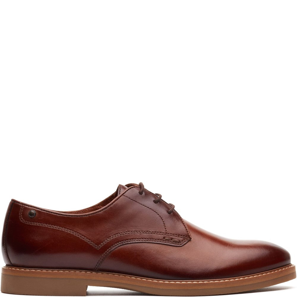 Strand Leather Derby Shoes Tan