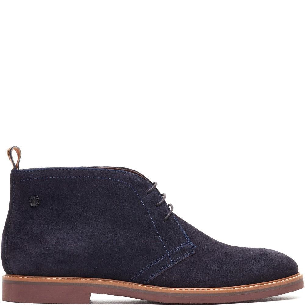 Carlton Suede Chukka Boots Navy
