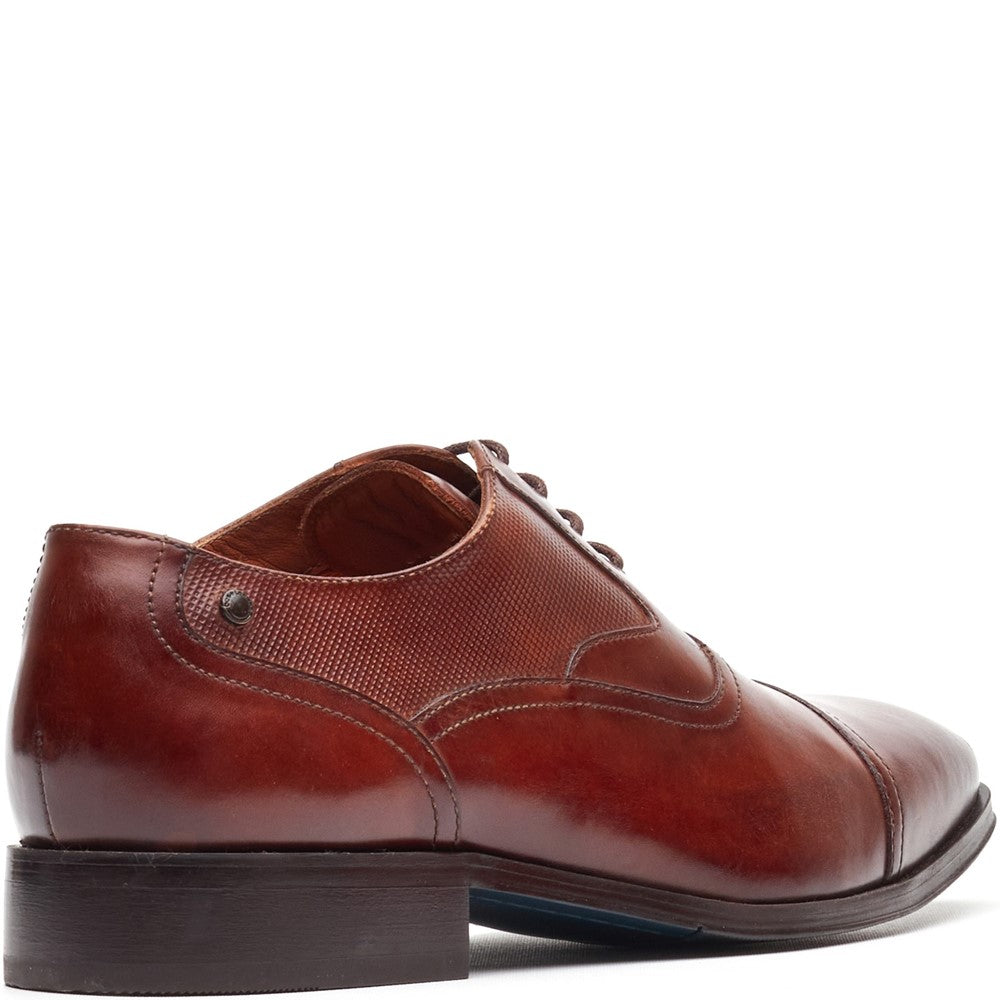 Portico Leather Toe Cap Oxford Shoes Tan