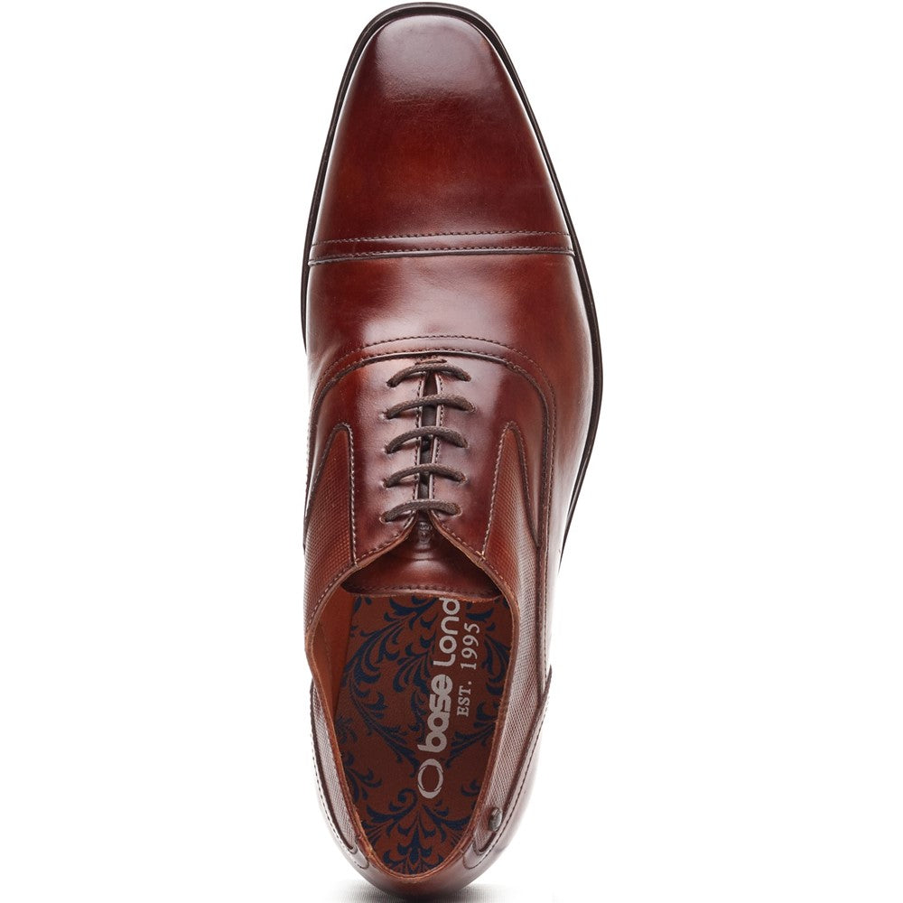 Portico Leather Toe Cap Oxford Shoes Tan