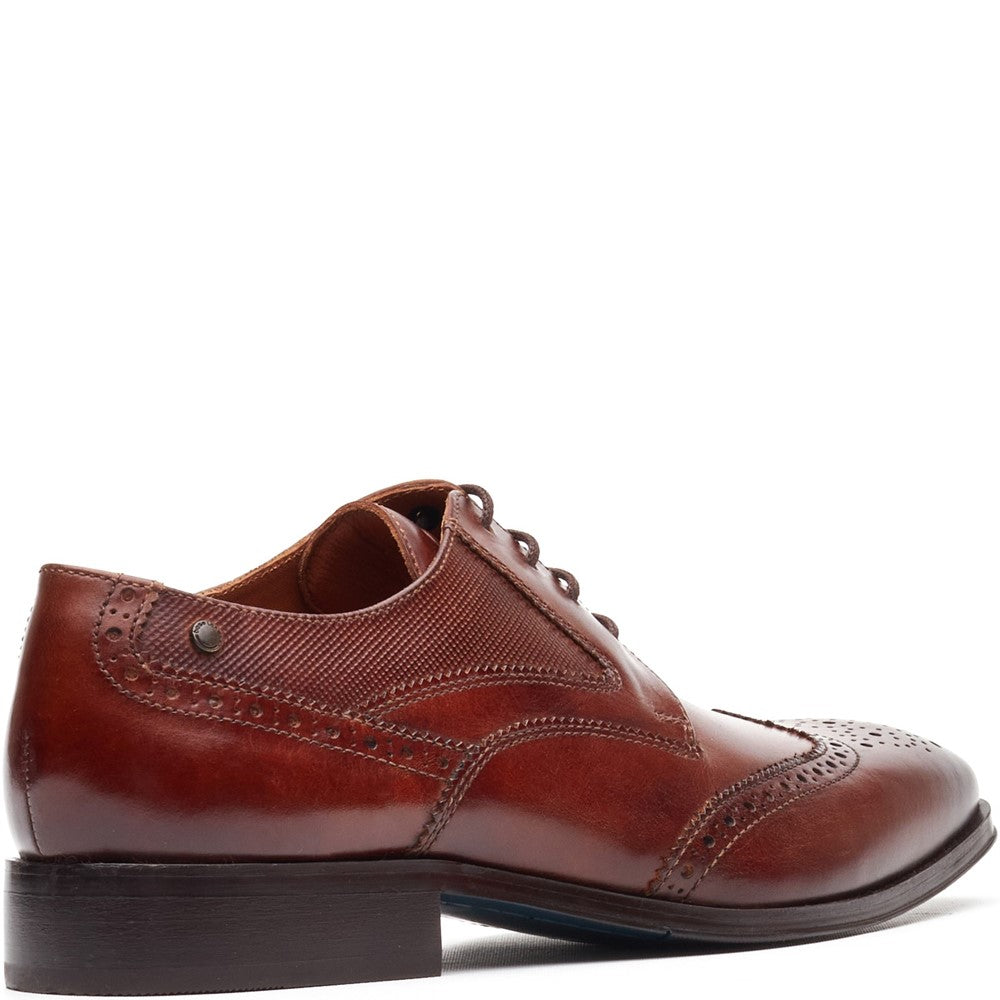 Steeple Leather Brogue Shoes Tan