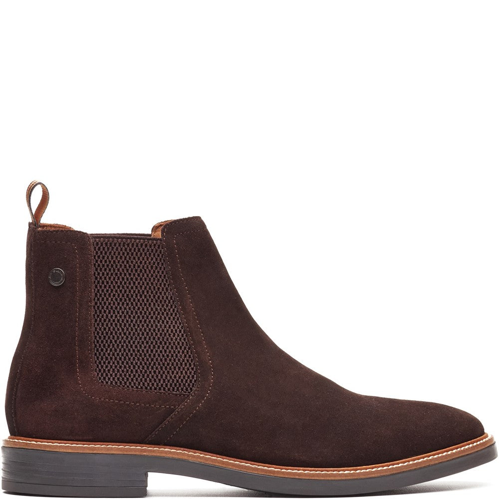 Sussex Suede Chelsea Boots Brown