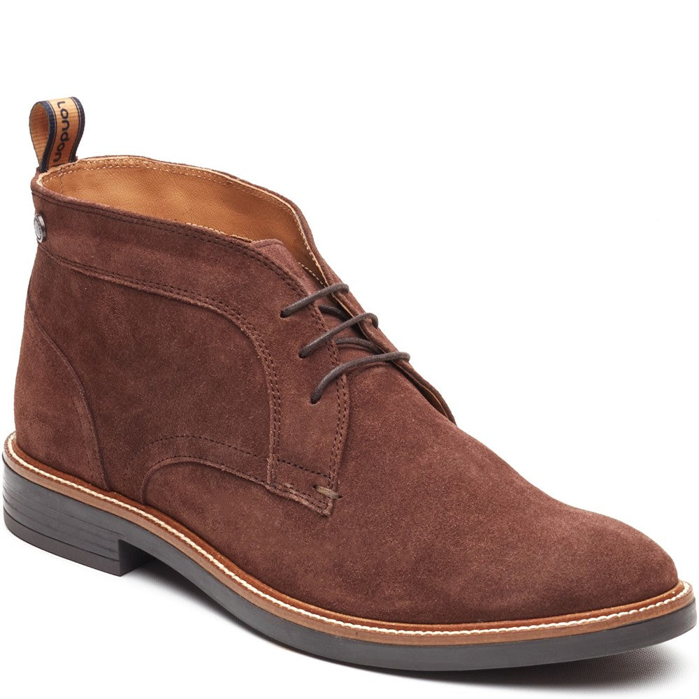 Lincoln Suede Chukka Boots Brown