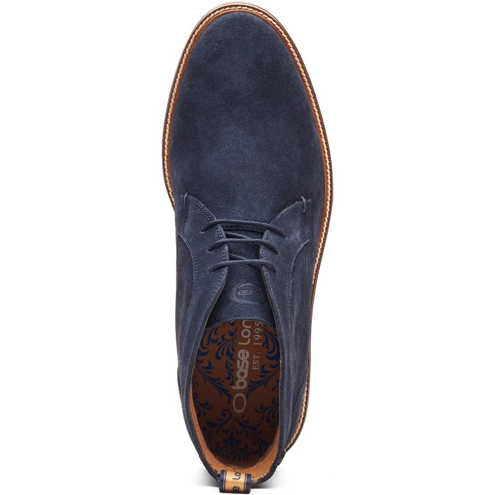 Lincoln Suede Chukka Boots Navy