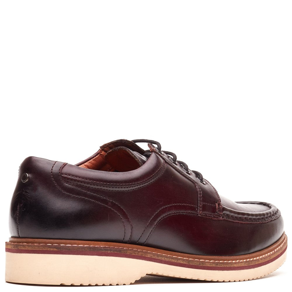Langdon Leather Apron Toe Shoes Brown