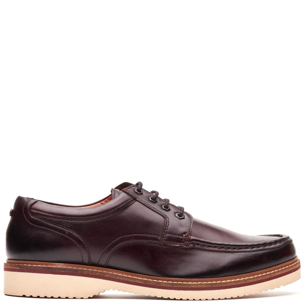 Langdon Leather Apron Toe Shoes Brown