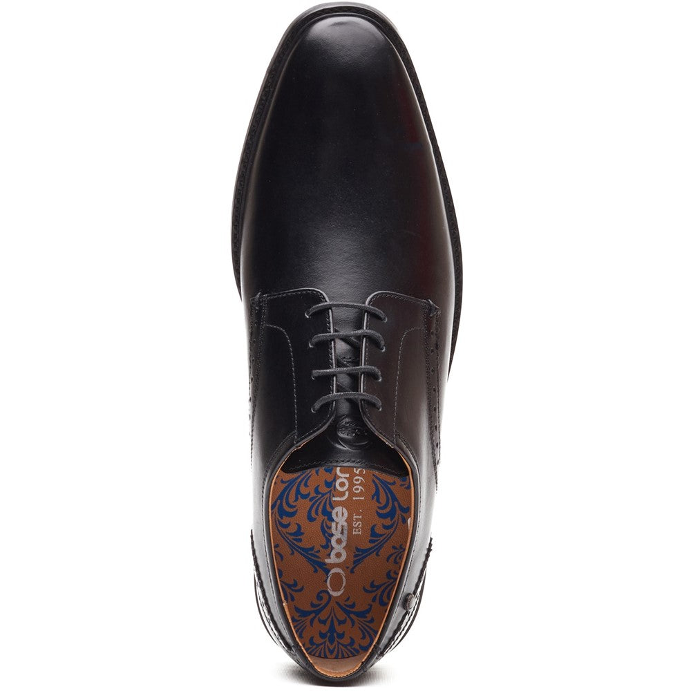 Eton Leather Derby Shoes Black