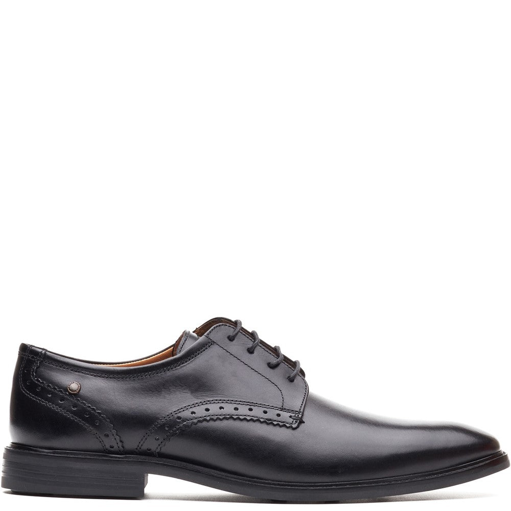 Eton Leather Derby Shoes Black