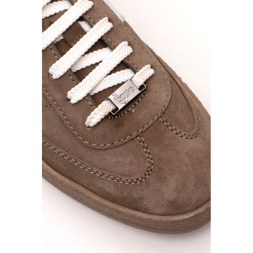 Banksy Suede Trainer Sage