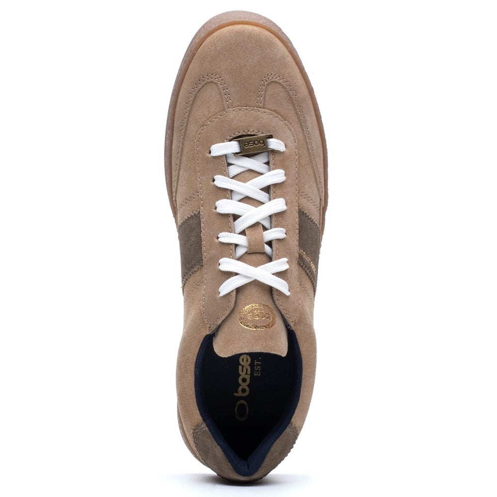 Banksy Suede Trainer Sand