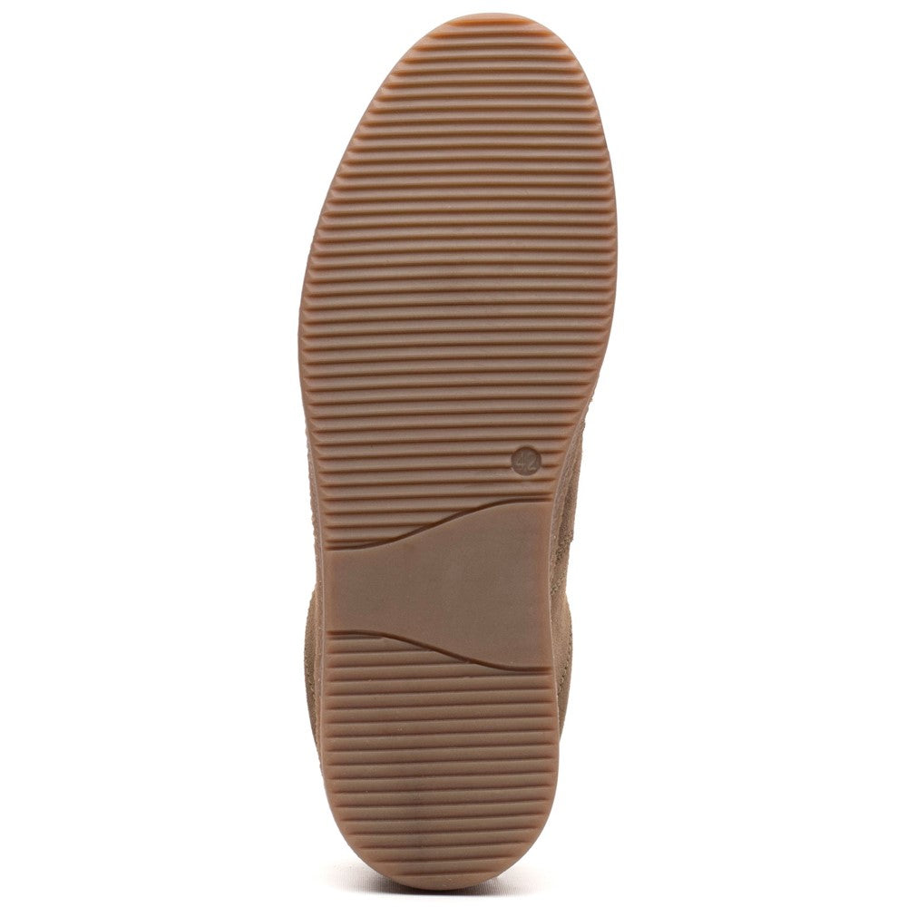 Hopper Suede Trainer Moss